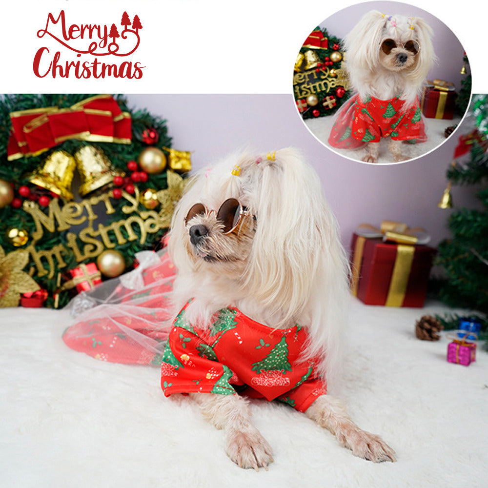 Dog Christmas Dress