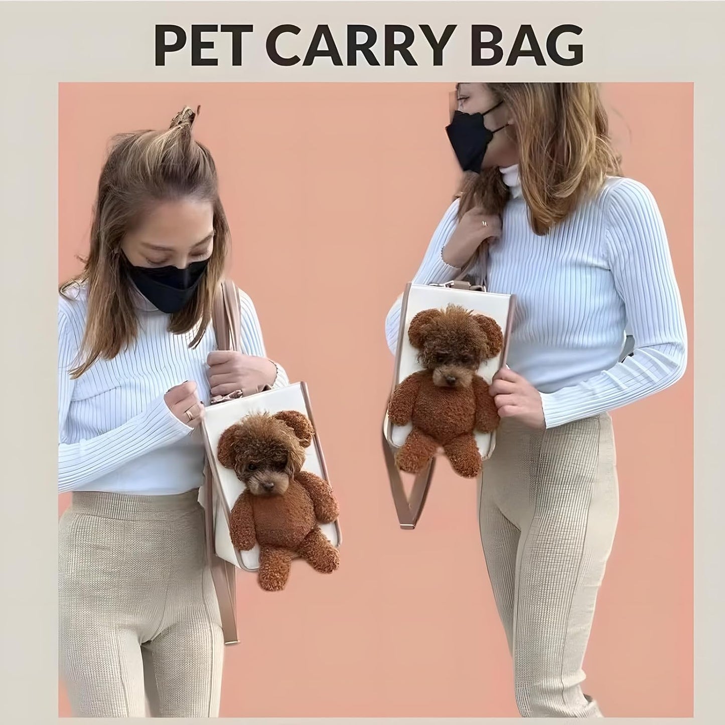 Teddy Peekaboo Maltese Carrier