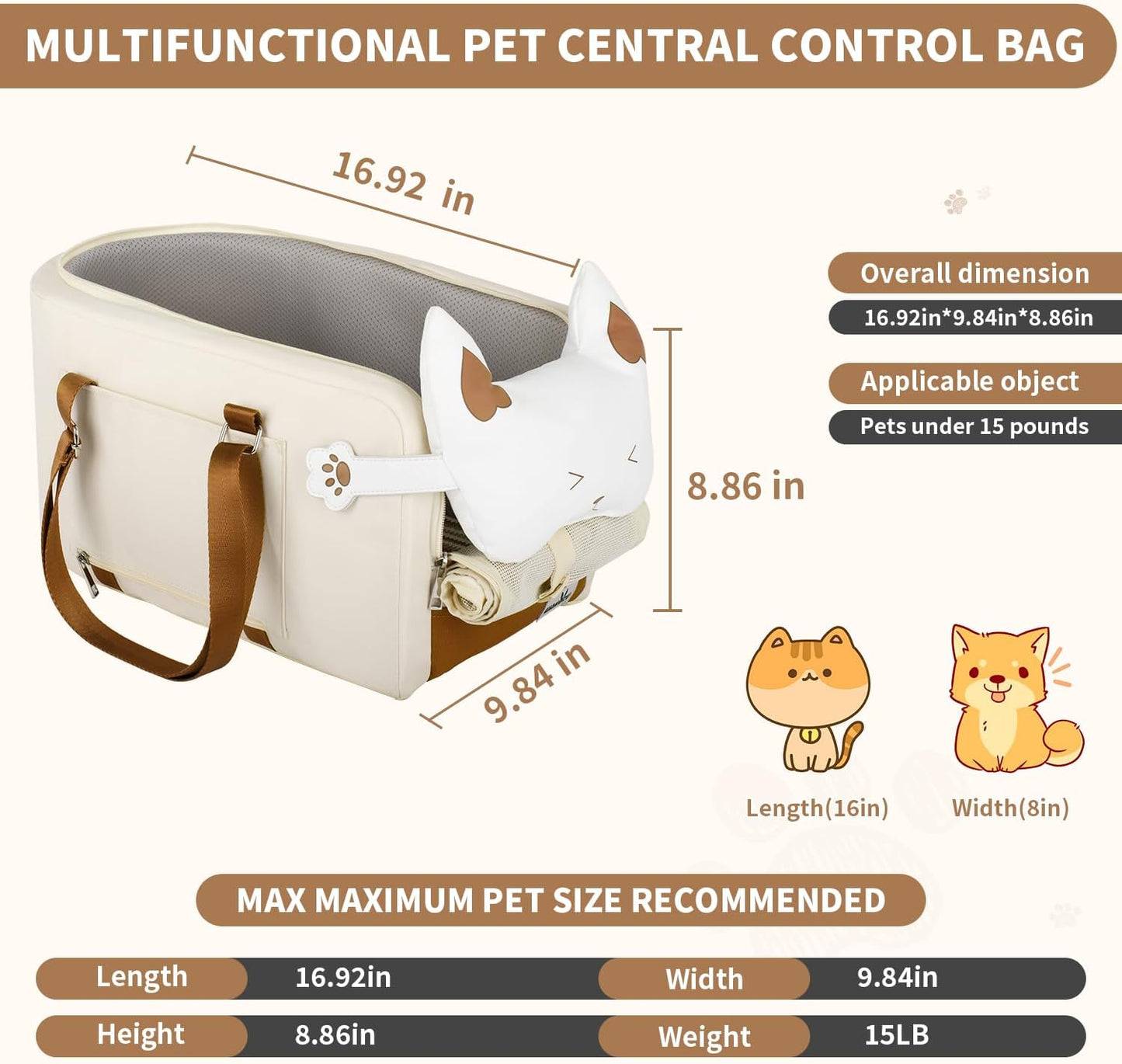 Maltese Car Seat