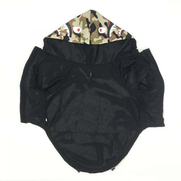 Camo Windbreaker Jacket