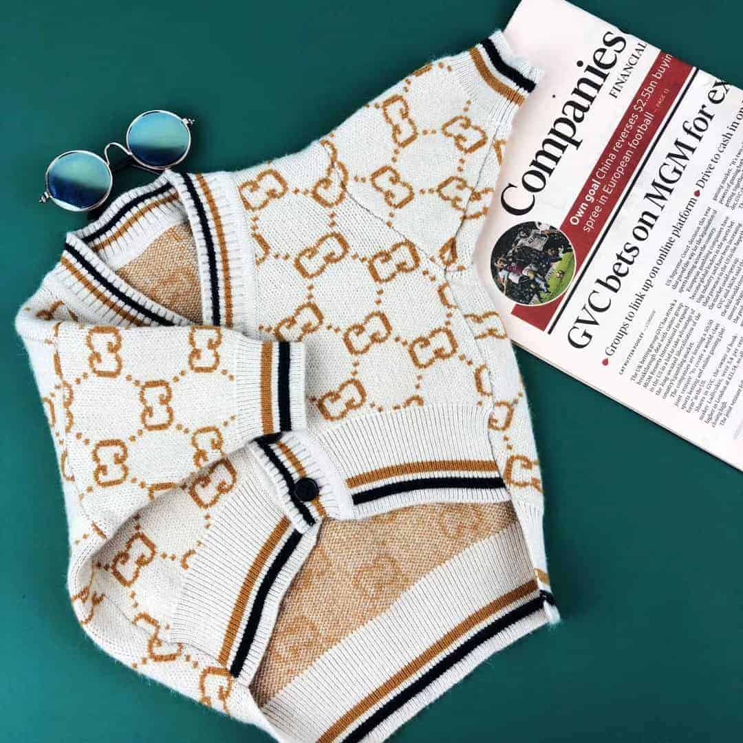 Dog Designer GG Sweater