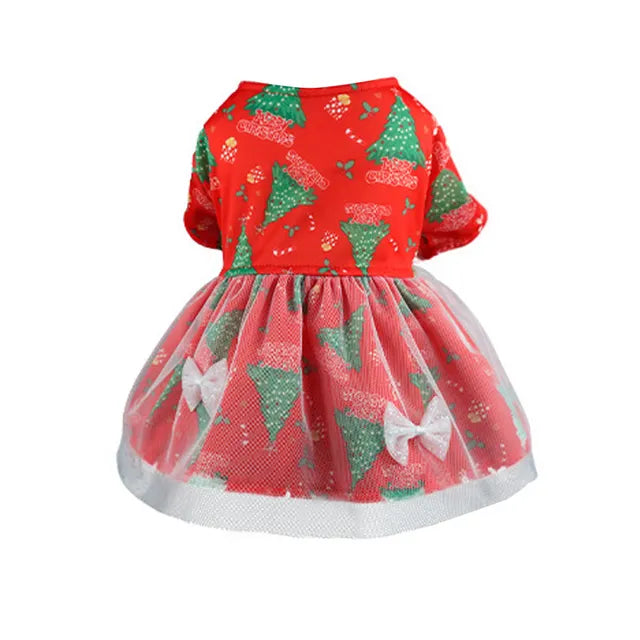 Dog Christmas Dress