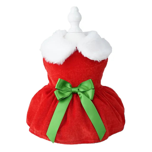 Dog Christmas Dress