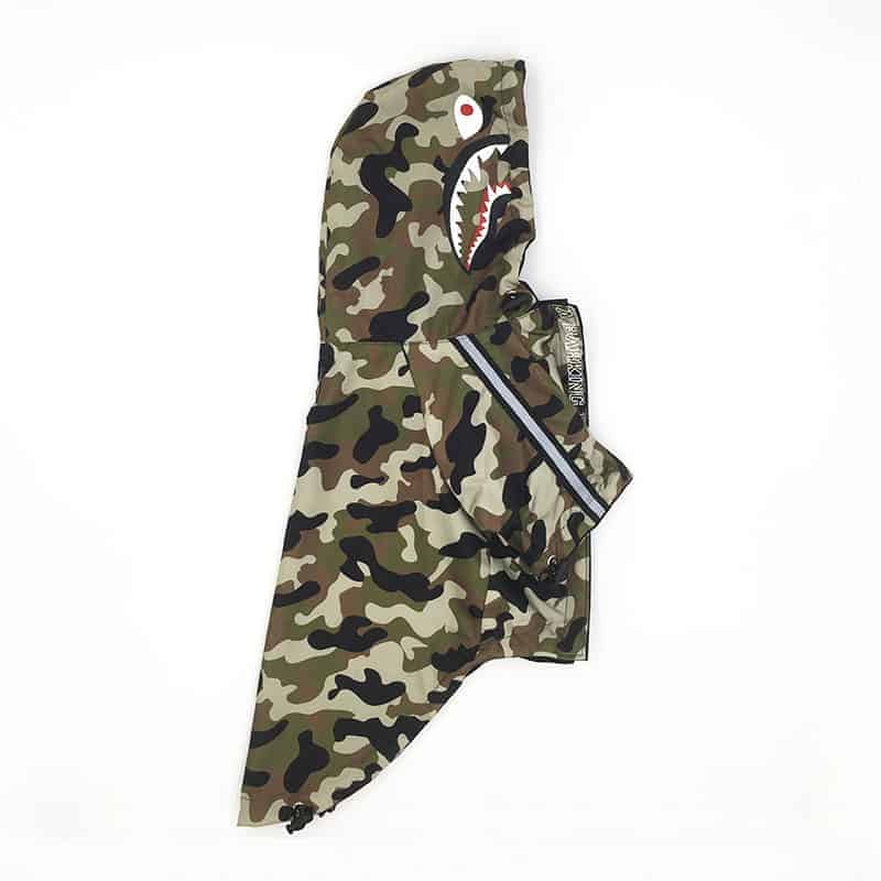 Camo Windbreaker Jacket