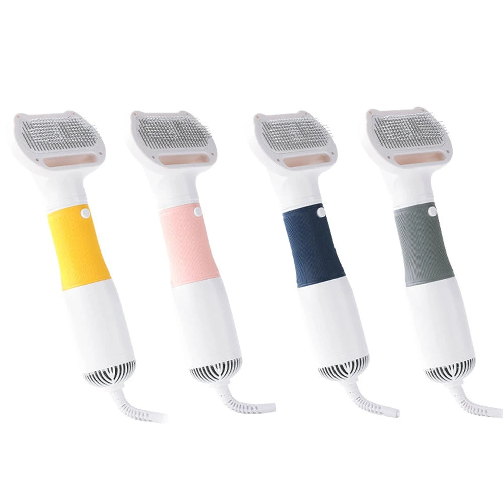 3-in-1 Dog Hair Dryer & Grooming Brush