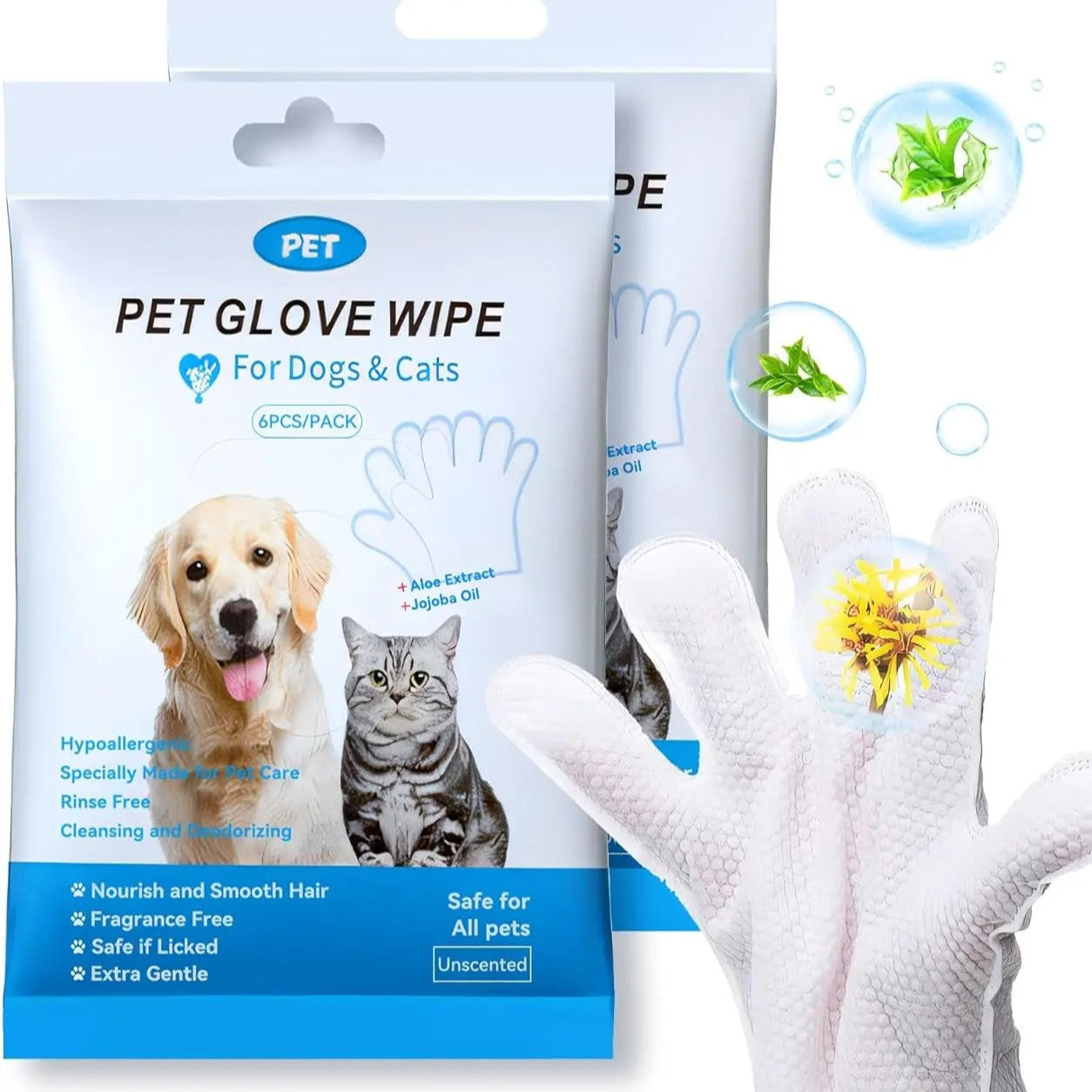 Wet Pet Gloves (6pcs)
