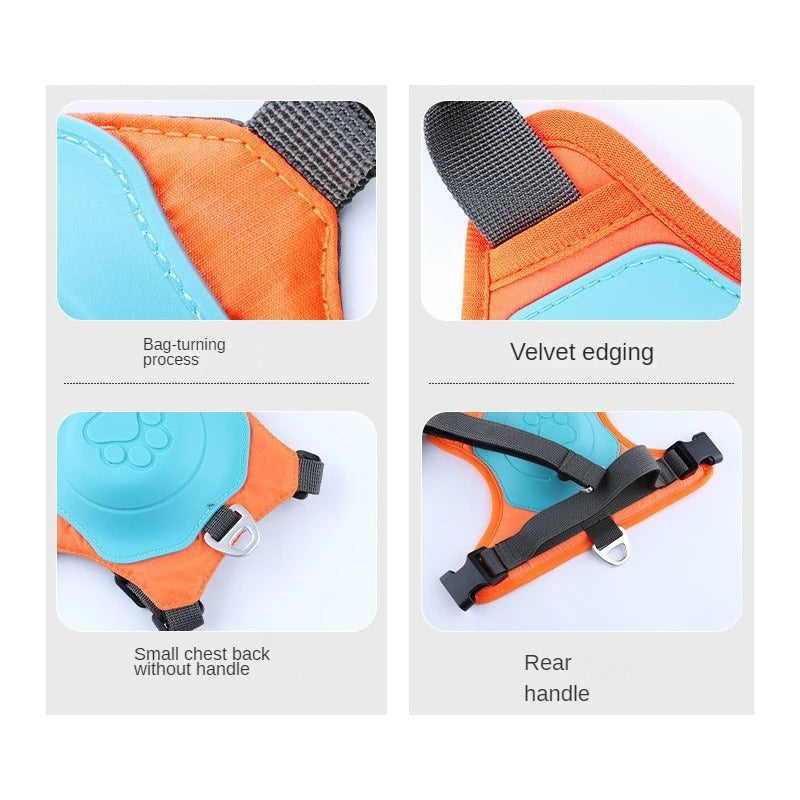 2-in-1 Retractable Leash Harness