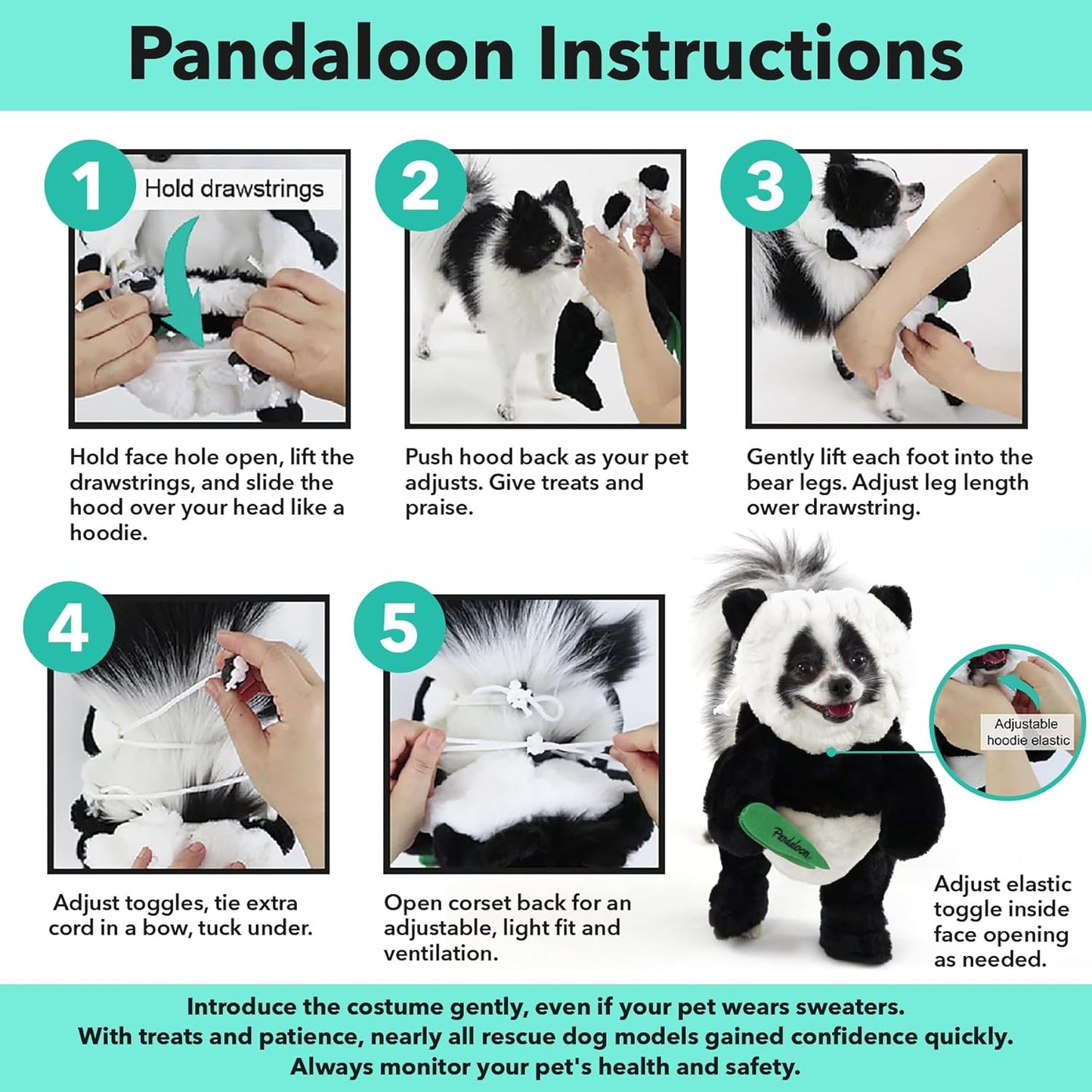 Panda Maltese Costume