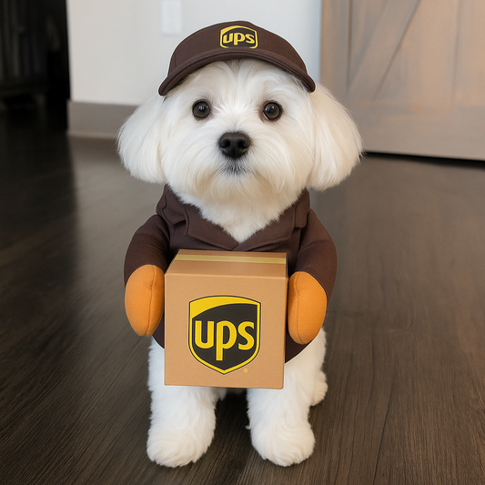 UPS Maltese Costume