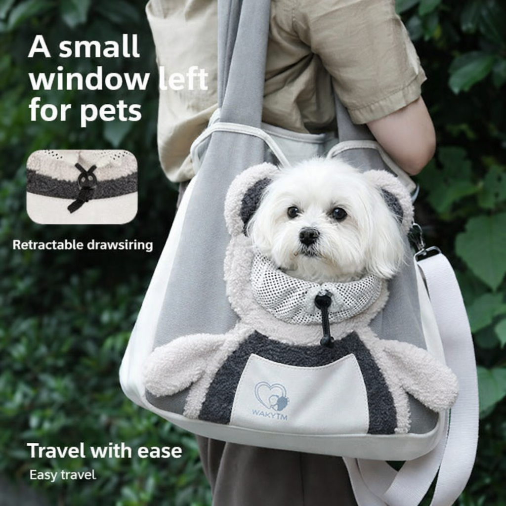 Peekaboo Bear Pet Carrier Bag