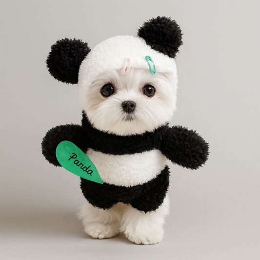 Panda Maltese Costume