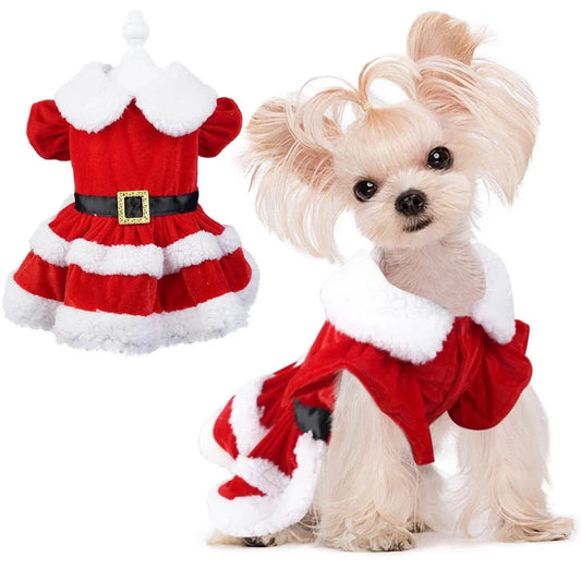 Dog Christmas Dress